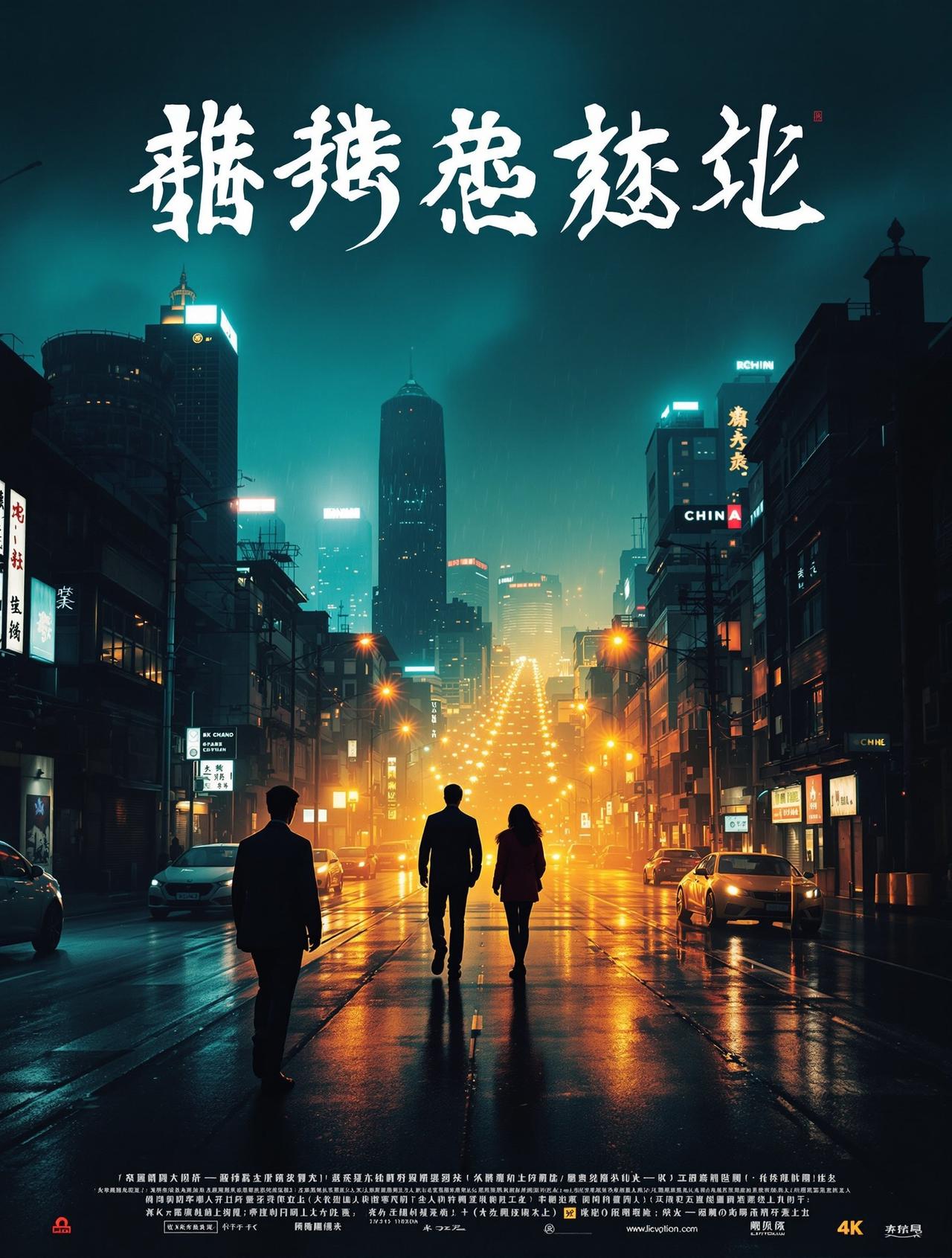 555电影院出品剧情片《城市之光》官方海报